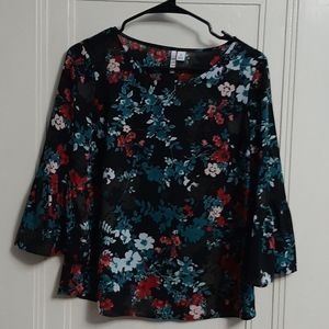 Floral work top